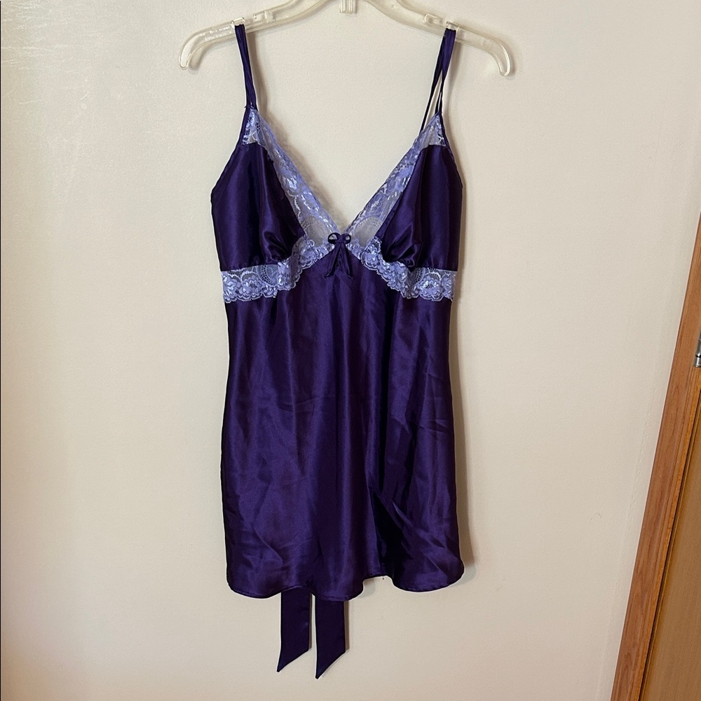 Vintage Torrid Y2K purple night gown size 0X